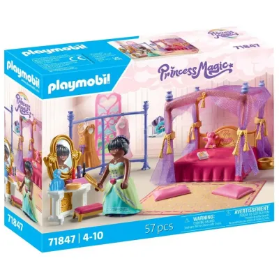 Playmobil Princess Magic — спальня принцесс с гардеробной 71847