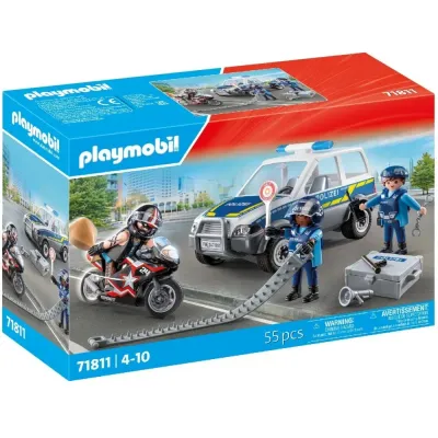 Playmobil Action Heroes — полиция в поисках преступника 71811