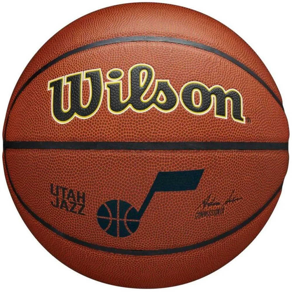 Мяч баскетбольный Wilson NBA Team Alliance Utah Jazz, размер 7
