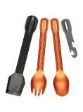 Столовые приборы туристические Gerber Compleat Utensil оранжевые — фото 1