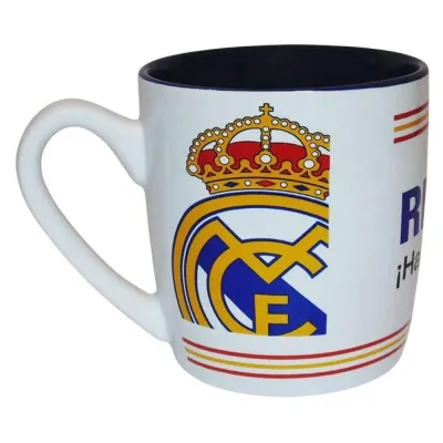 Кружка керамическая Real Madrid в подарочной коробке, 400 мл, разноцветная