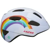 Шлем велосипедный детский Lazer Pnut 2.0 KinetiCore, расцветка Rainbow — фото 1