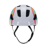 Шлем велосипедный детский Lazer Pnut 2.0 KinetiCore, расцветка Rainbow — фото 2