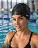 Шапочка для плавания для длинных волос Aqua-Sport Bubble Cap — фото 4