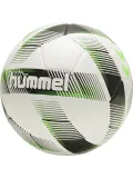 Мяч футбольный Hummel Storm FB бело-чёрно-зелёный — фото 1
