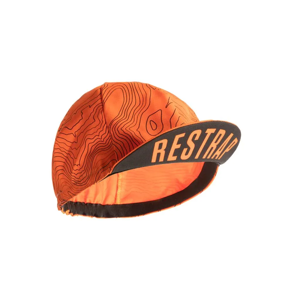Кепка велосипедная Restrap Yorkshire Contours Cycling Cap оранжевая