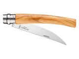 Opinel Нож складной с узким клинком, рукоять из оливкового дерева No.10 — фото 3