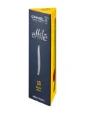 Opinel Нож складной с узким клинком, рукоять из оливкового дерева No.10 — фото 5