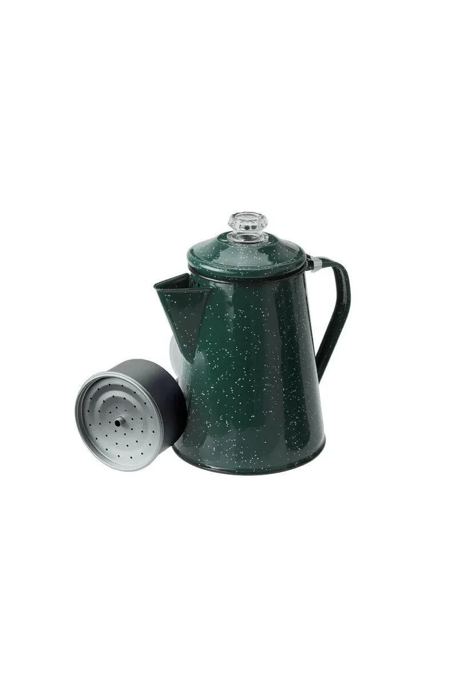Gsi Outdoors Туристический чайник Percolator 8 Cup, 1,2 L, Зелёный