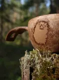 Кружка туристическая Kupilka 12 Moomin Stinky (0,12 л), коричневая — фото 4
