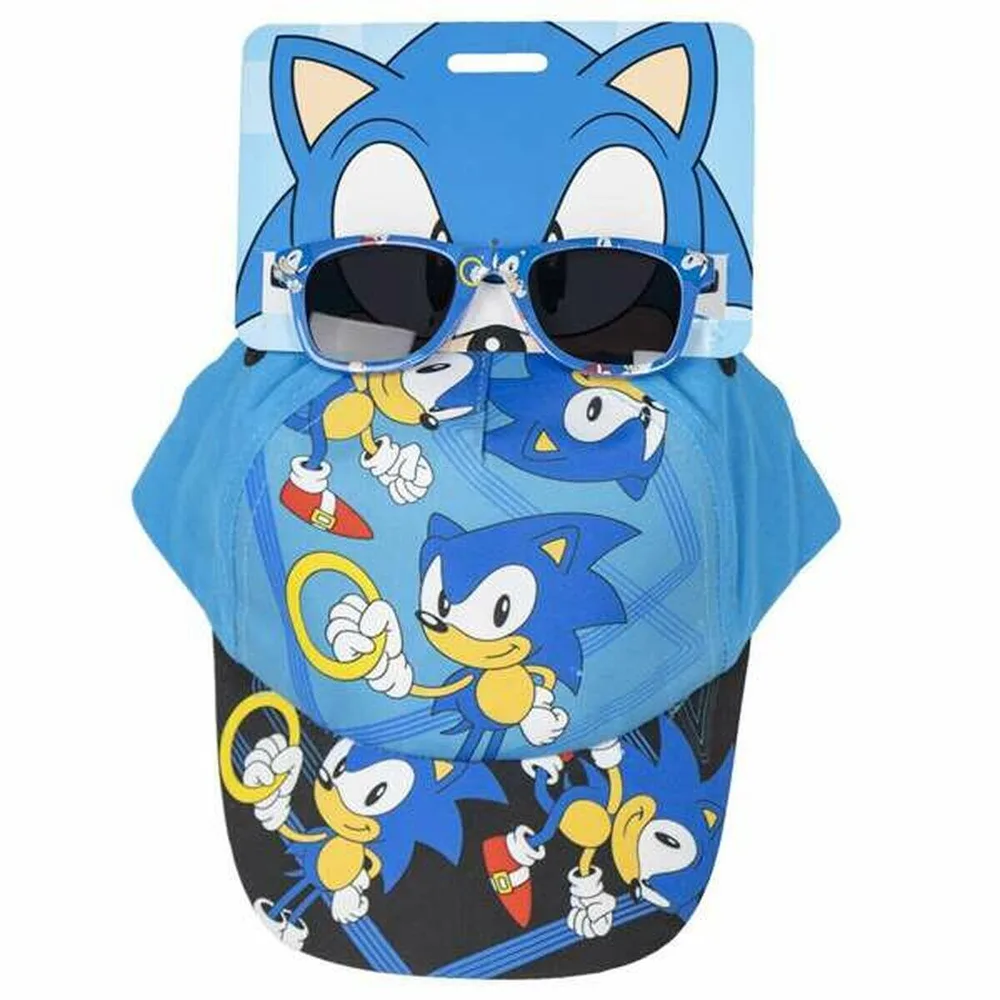 Sonic The Hedgehog Комплект кепка и солнцезащитные очки Sonic