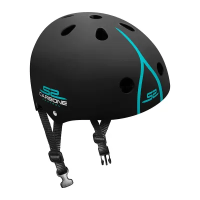 Шлем велосипедный детский Skids Control Carbon черный