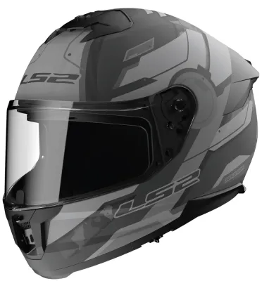 L2S Шлем интегральный LS2 FF808 Stream II Shadow серый матовый
