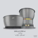 Набор туристической посуды Esbit Alcohol Cookset 2,35 л — фото 2