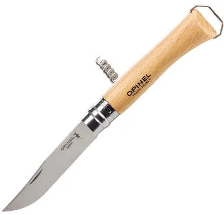 Нож складной Opinel No.10 со штопором и открывалкой