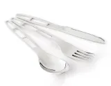 Набор столовых приборов GSI Outdoors Glacier Stainless, 3 предмета — фото 1