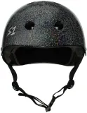 Шлем S-One Mega Lifer Black Glitter чёрный — фото 2
