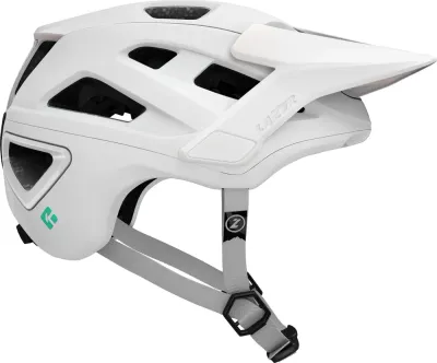 Шлем велосипедный Lazer Jackal KinetiCore для MTB, белый матовый