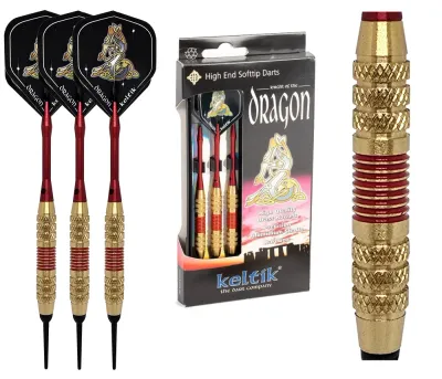 Дротики с мягким наконечником Keltik Dragon Red 18 г