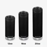 Термобутылка для кофе Klean Kanteen TKWide 12oz с крышкой Cafe Cap — фото 2