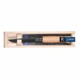 Нож складной Opinel Inox Black No.08 с черным нержавеющим клинком — фото 3