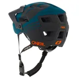 Шлем велосипедный горный O'Neal Defender Nova черный с бирюзовым — фото 3