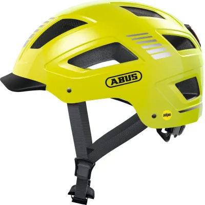 Шлем велосипедный Abus Hyban 2.0 Mips желтый флуоресцентный