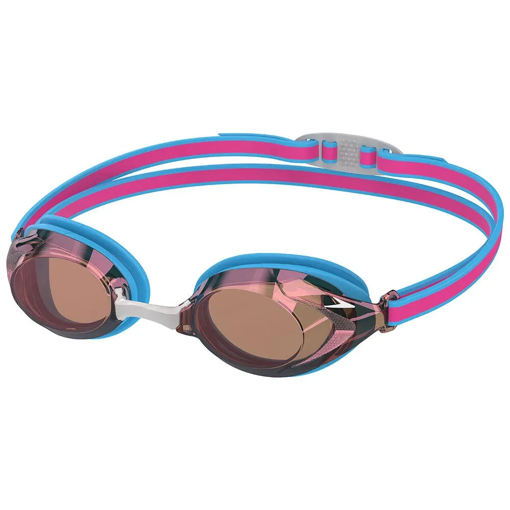 Очки для плавания детские Speedo Vanquisher 3.0, Один размер, Флуоресцентная фуксия