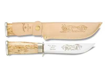 Нож лапландский Marttiini Lapp Knife 255 с ножнами из натуральной кожи