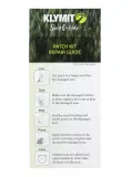 Ремонтный набор Klymit Patch Kit для ковриков и матрасов — фото 4