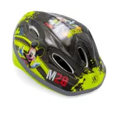 Шлем велосипедный детский Seven Dr Helmet SP Mickey, чёрный с зелёным, 52-56 см — фото 3