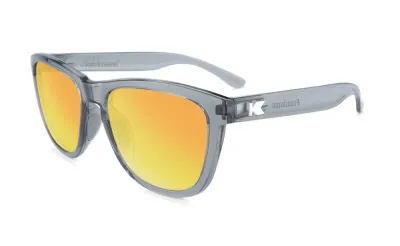 Солнцезащитные очки Knockaround для взрослых, категория 3, поляризационные, Clear Grey