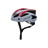 Шлем велосипедный Pro Sport Lights женский/мужской, белый/красный — фото 1