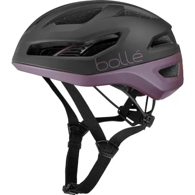 Шлем велосипедный шоссейный Bolle Eco Avio Pure Mips, чёрно-фиолетовый матовый