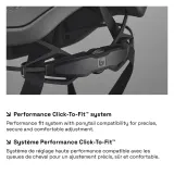 Шлем велосипедный шоссейный Bolle Eco Avio Pure Mips, чёрно-фиолетовый матовый — фото 6