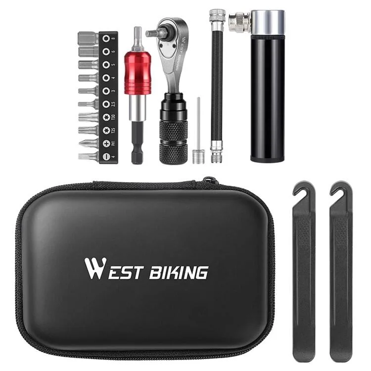 Набор инструментов WEST BIKING YP0719355, ключ с насадками, расширенная версия
