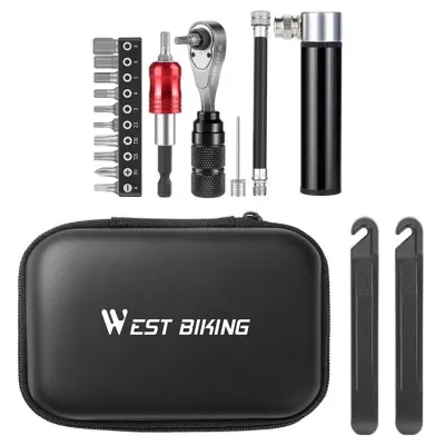 Набор инструментов WEST BIKING YP0719355, ключ с насадками, расширенная версия