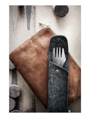 Ложка-вилка туристическая Light My Fire Eco Spork Titanium