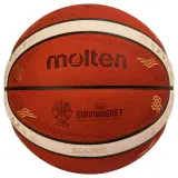 Мяч баскетбольный Molten B7G5000 FIBA EuroBasket 2025, натуральная кожа, размер 7 — фото 7