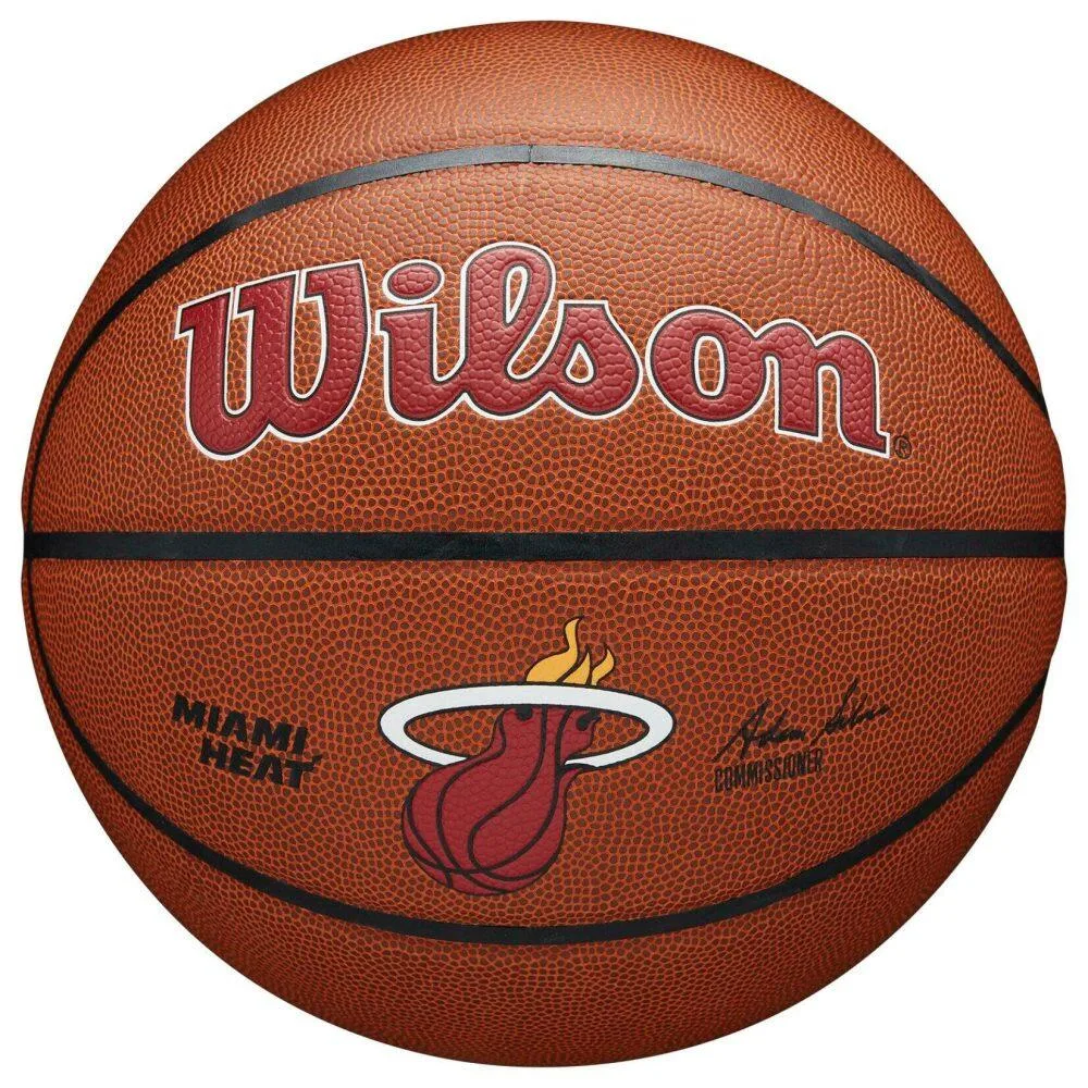 Мяч баскетбольный Wilson Team Alliance Miami Heat, размер 7