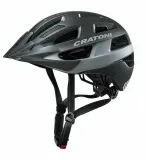 Шлем велосипедный городской Cratoni Velo-X, 52-57 cm, Чёрный — фото 1