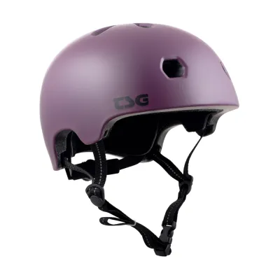 Шлем TSG Meta Solid Satin Grape Royal фиолетовый