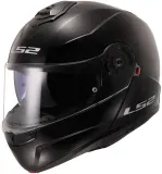 L2S Шлем мотоциклетный модульный LS2 FF908 Strobe II Solid черный — фото 1