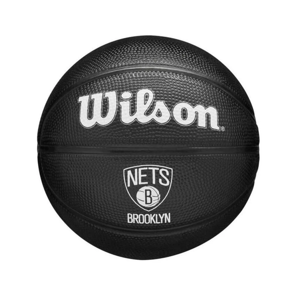 Мяч баскетбольный мини Wilson Team Tribute Brooklyn Nets, размер 3
