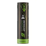 Воланы для бадминтона перьевые Dunlop Aeroflite 6, 6 штук — фото 1