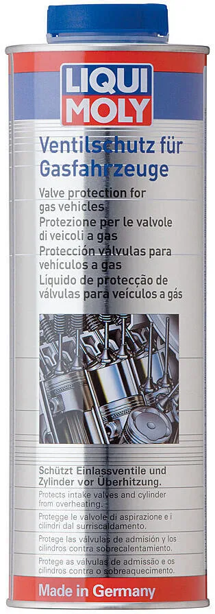 Присадка для защиты клапанов газовых автомобилей LIQUI MOLY, 1 л