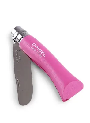 Нож складной детский My First Opinel No.7 Fuchsia сталь-бук