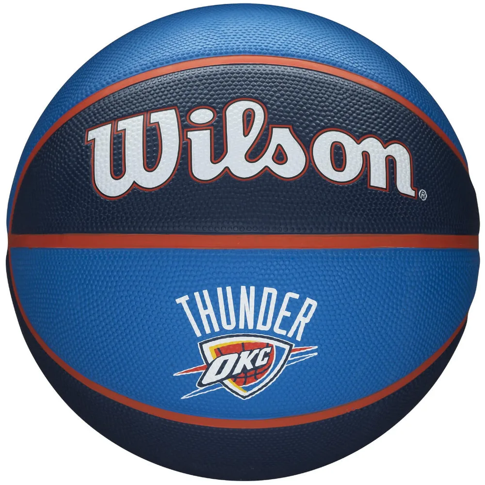 Мяч баскетбольный Wilson NBA Team Oklahoma City Thunder, размер 7