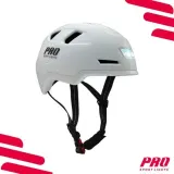 Шлем велосипедный Pro Sport Lights Speed Pedelec NTA 8776 белый, размер M — фото 4