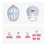 Шлем велосипедный детский Abus Smiley 3.0 Ace LED синий — фото 5